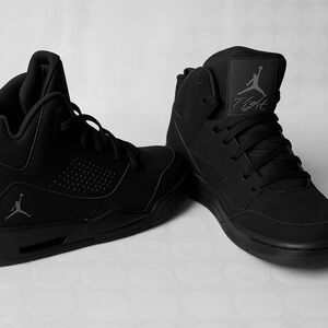 Black Air Jordan Sneakers